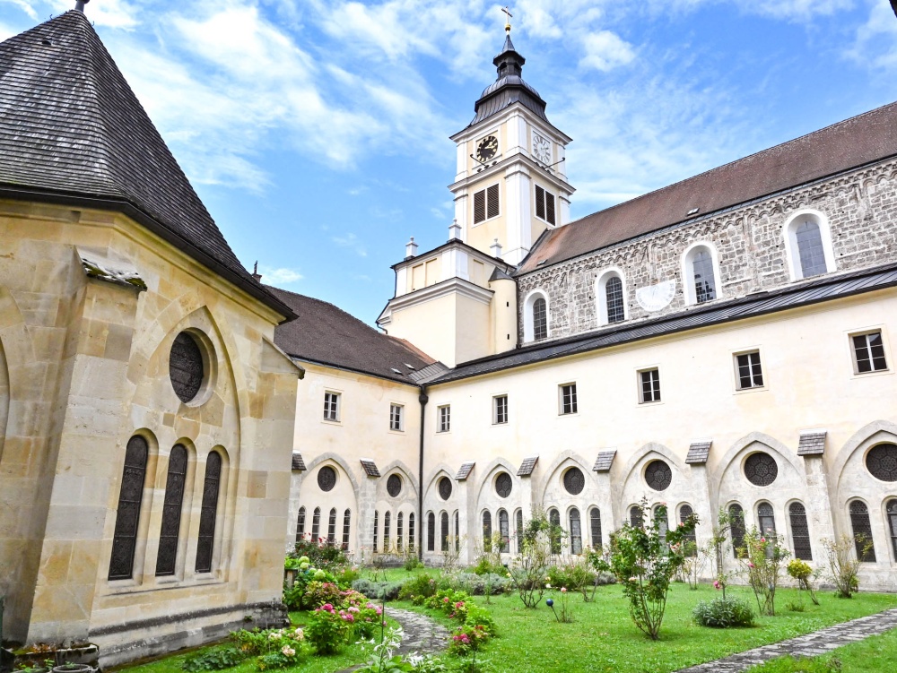 Stift Llilienfeld von oben